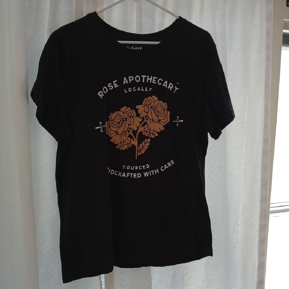 Schitt's Creek XXL Rose Apothecary Grey Short Sleeve Tee